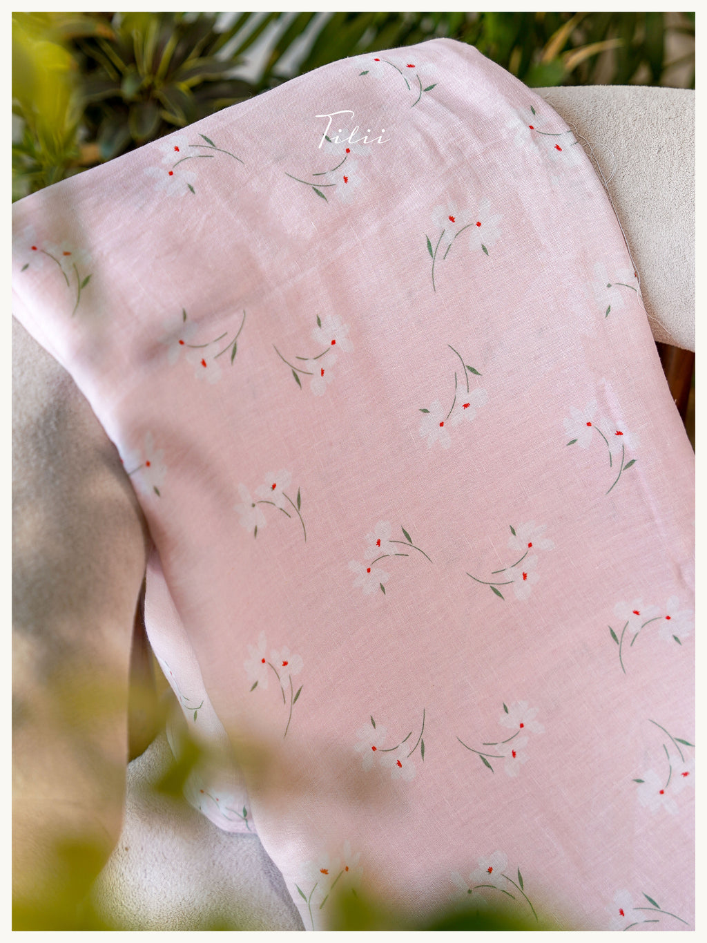 Unstitched mul chanderi suit set