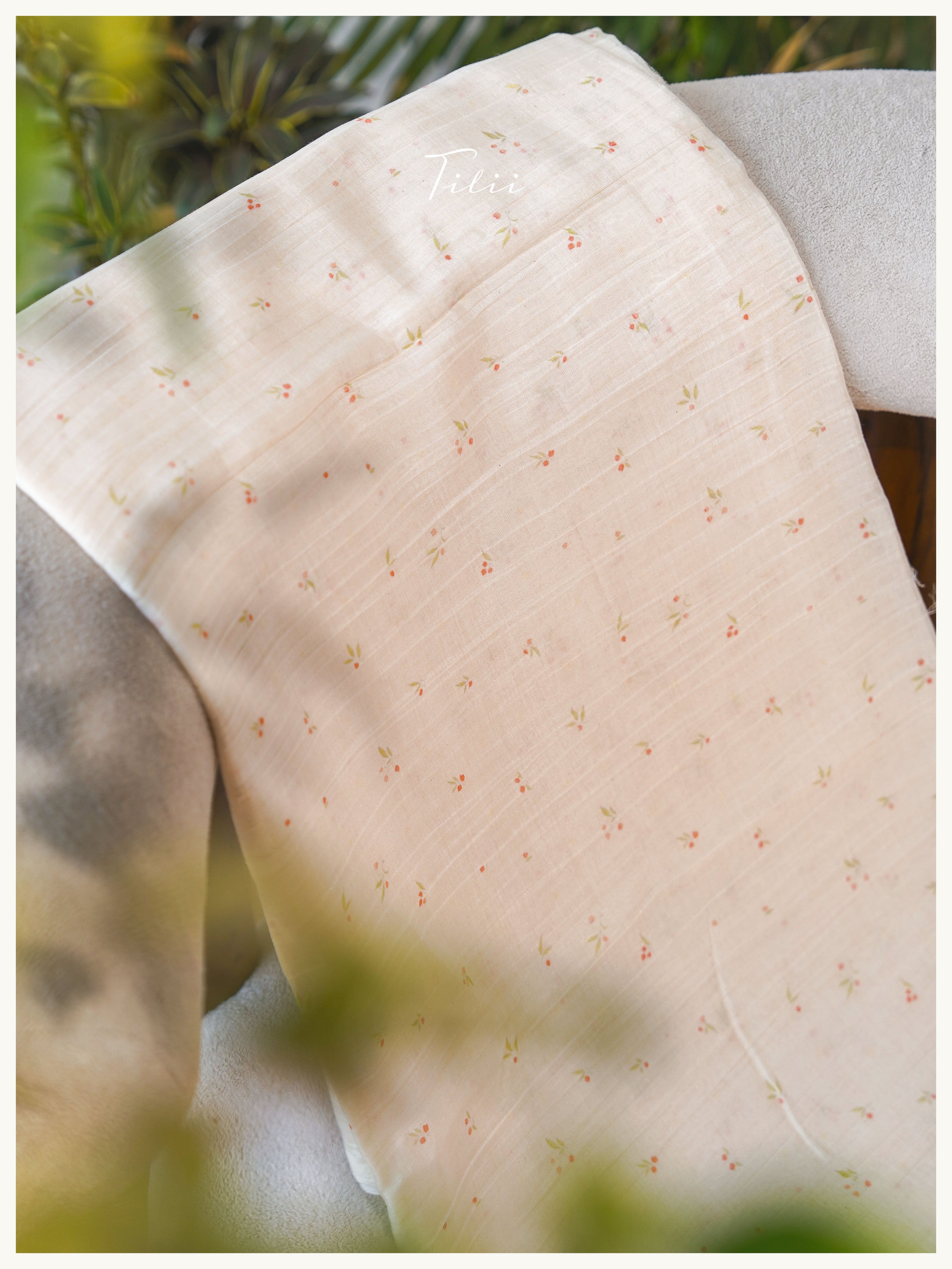 Unstitched mul chanderi suit set