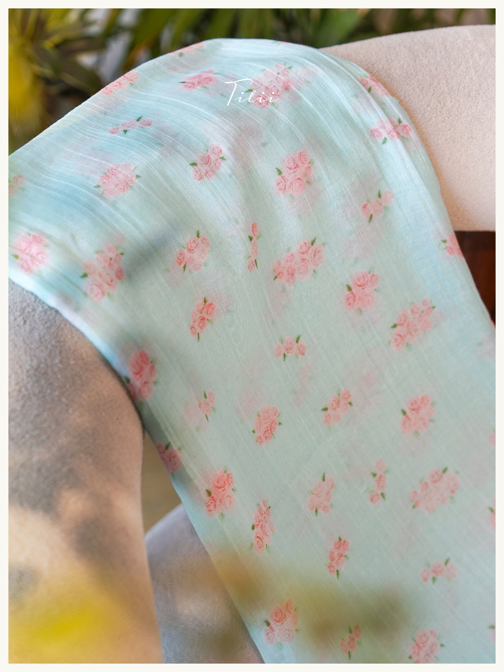 Unstitched mul chanderi suit set