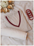 3 Piece Semi stitched Suit Set