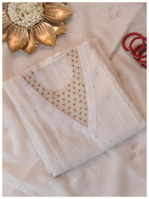 3 Piece Semi stitched Suit Set