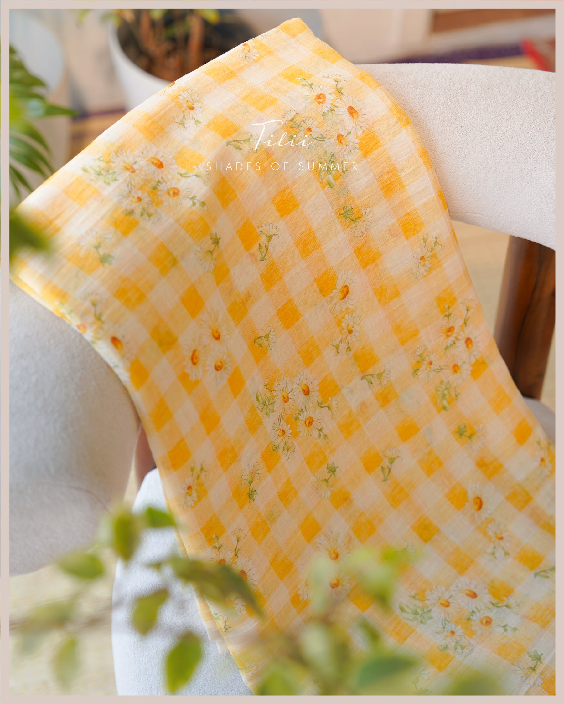 Unstitched suit set marigold muse in yellow