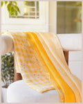 Unstitched suit set marigold muse in yellow