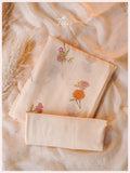 3 Piece Unstitched Suit Set in Sandal florals