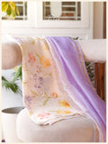 Unstitched suit set in floral linen