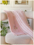 Unstitched suit set in pink checks