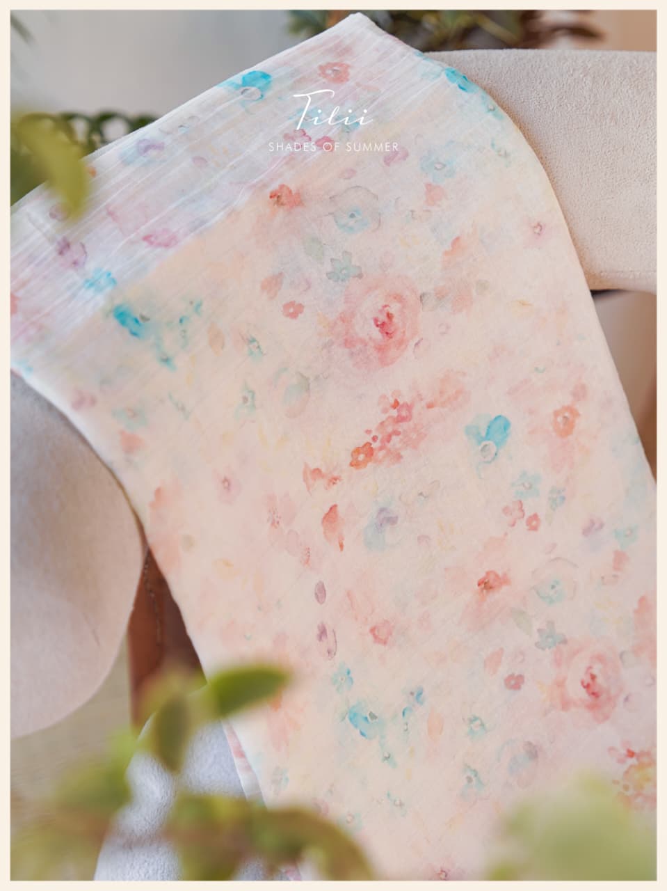 Unstitched suit set in pastel drizzle