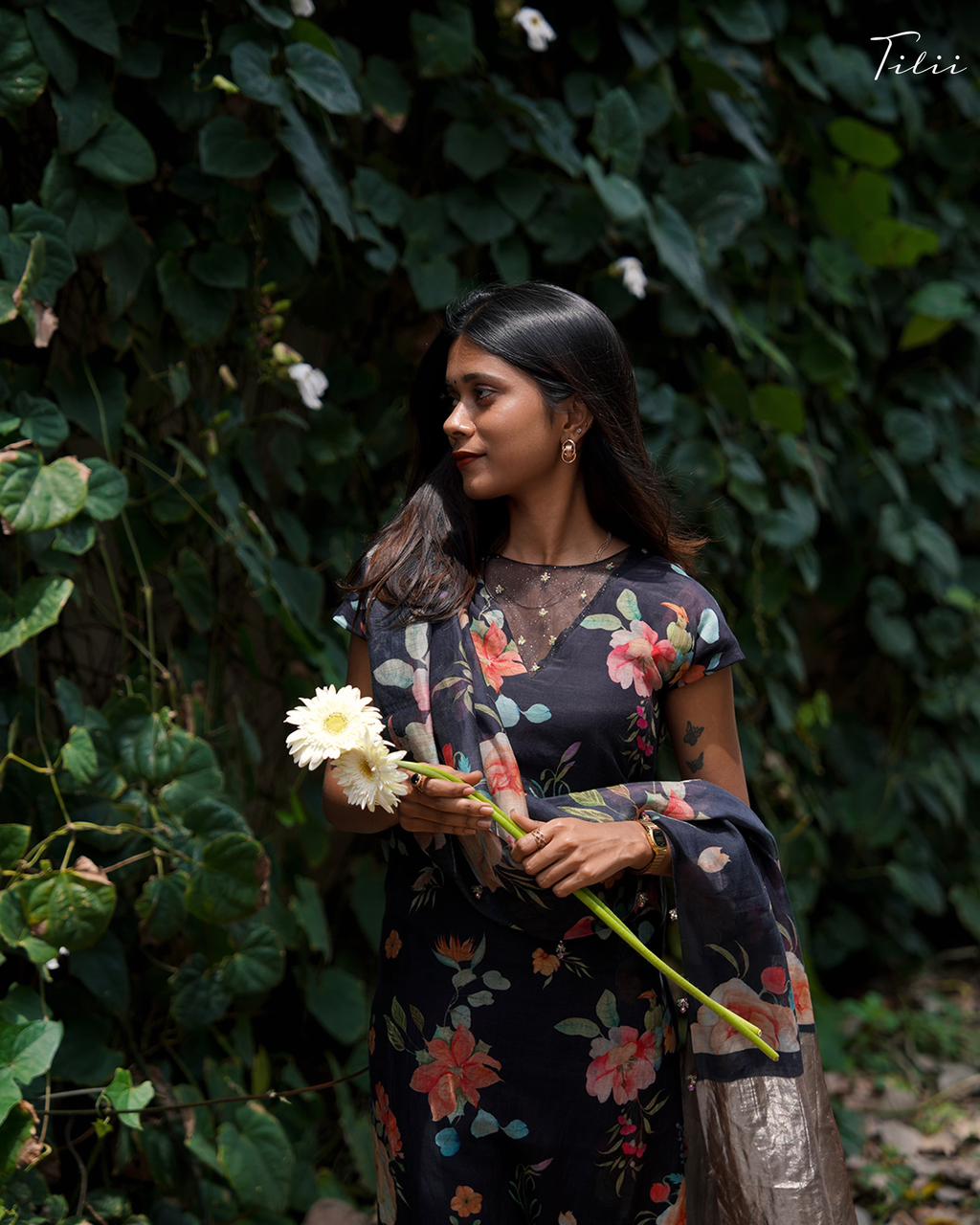 Unstitched suit set in Black