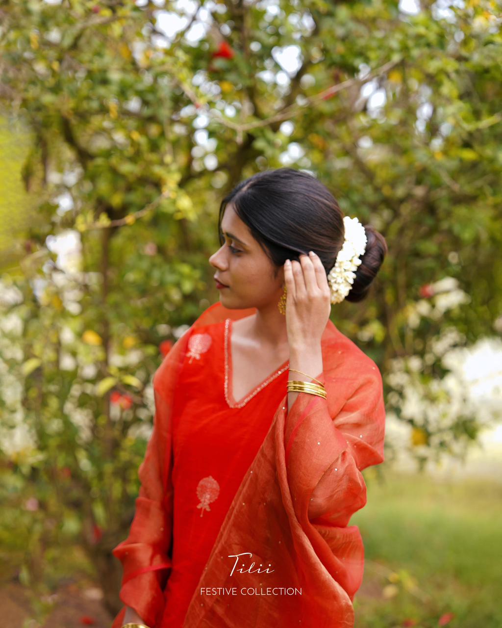 Unstitched suit set in crimson red