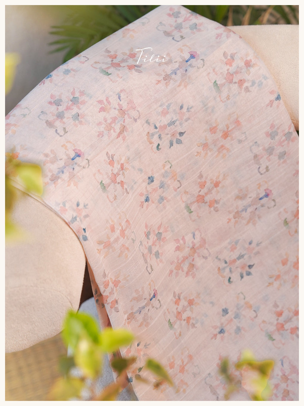 Unstitched mul chanderi suit set