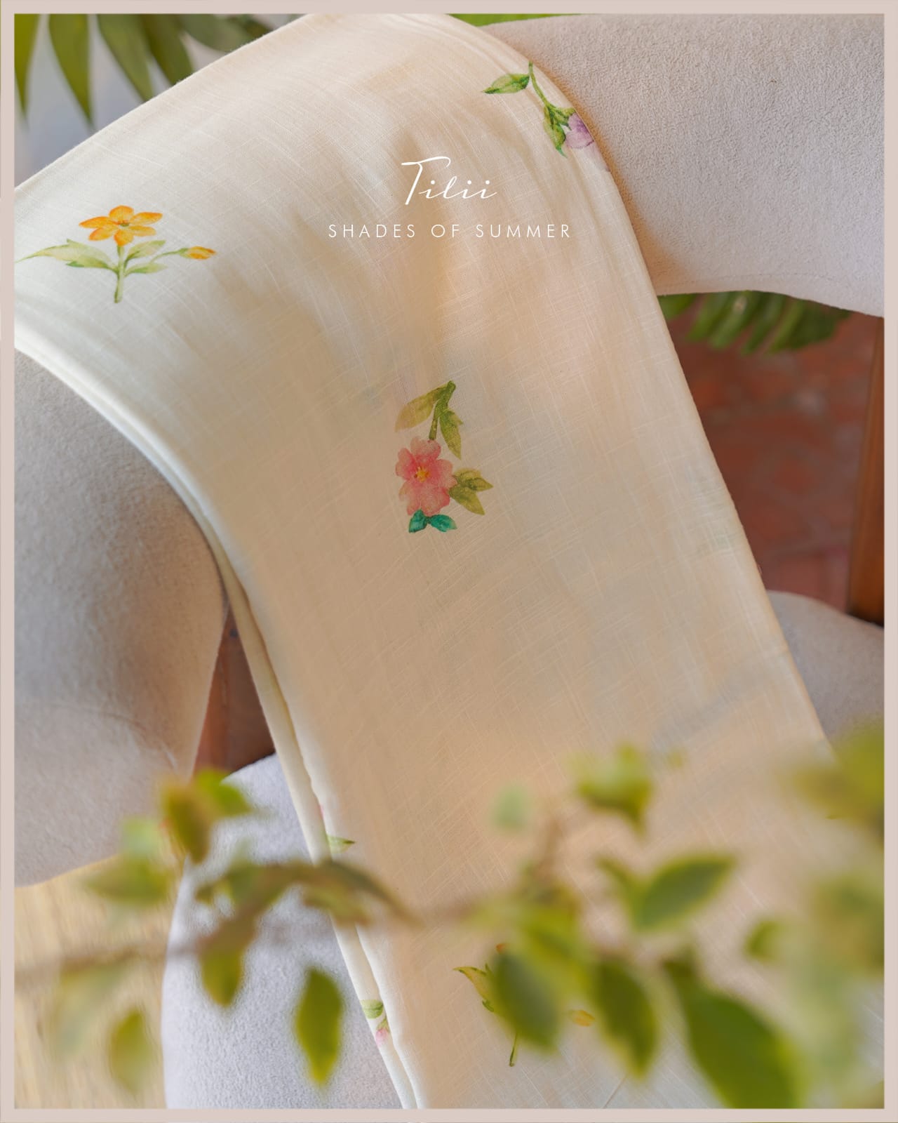 Unstitched suit set in mellow marigold